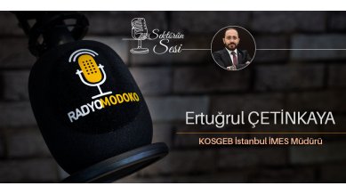 Sektörün Sesi programının konuğu Ertuğrul Çetinkaya